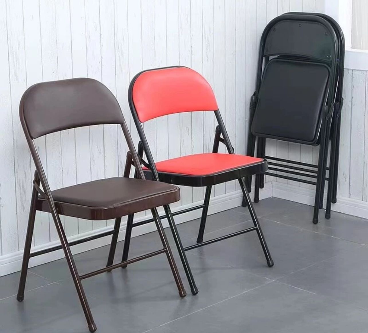 Chair Folding Chair No Installation Office Conference Home Balconies Leisure Chair kerusi lipat Student Dormitory Study