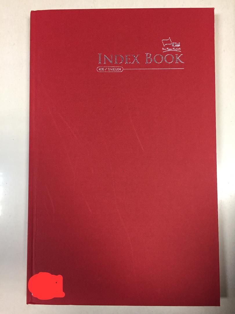 Book Index Book