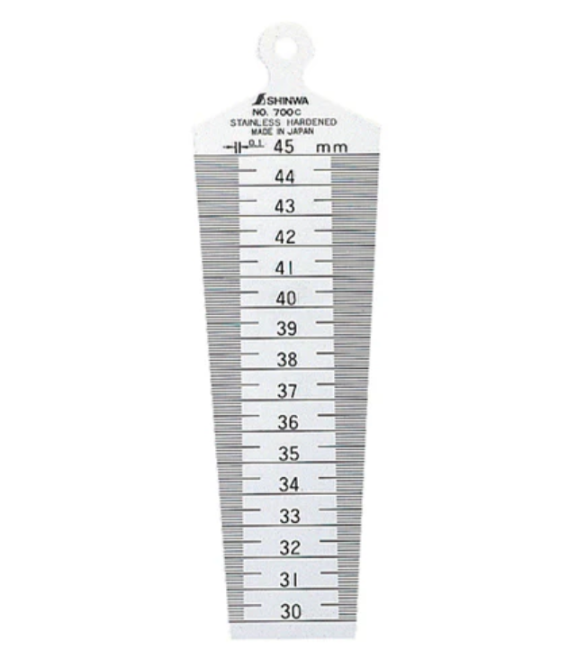 SHINWA TPG-700C 30 - 45MM 120MM TAPER GAUGE
