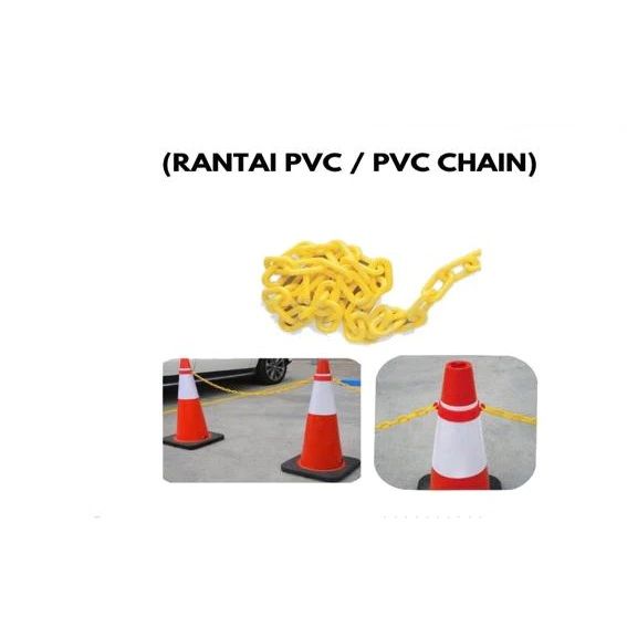 Marksman PVC Safety Plastic Chain 8mm X 25m (Roll)
