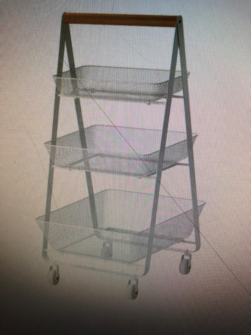 QP Stainless Steel Food Service Trolley 4 Tier