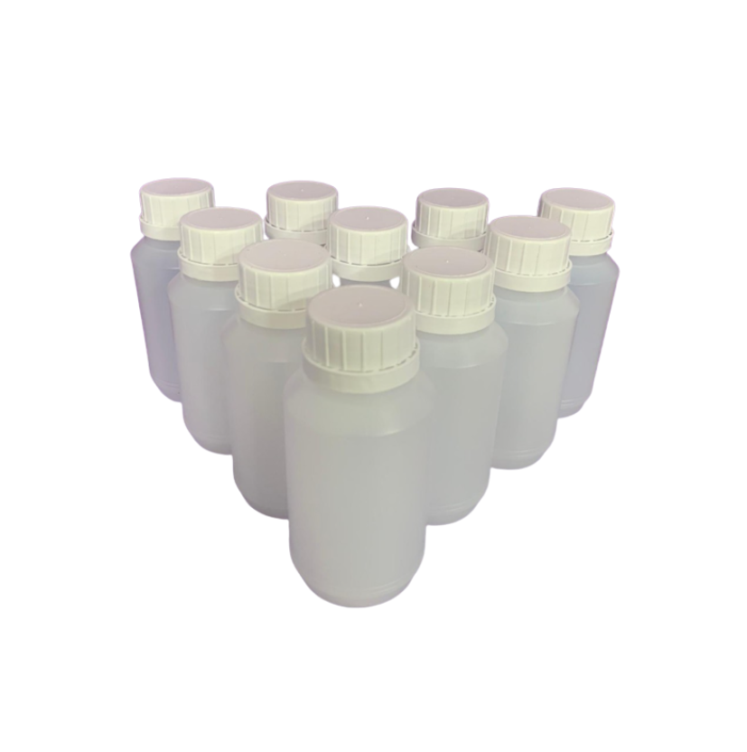 OEM HDPE Round Plastic Sampling Bottle 250ml