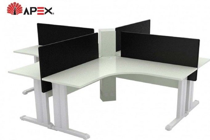 APEX WORKSTATION 4 SEATER