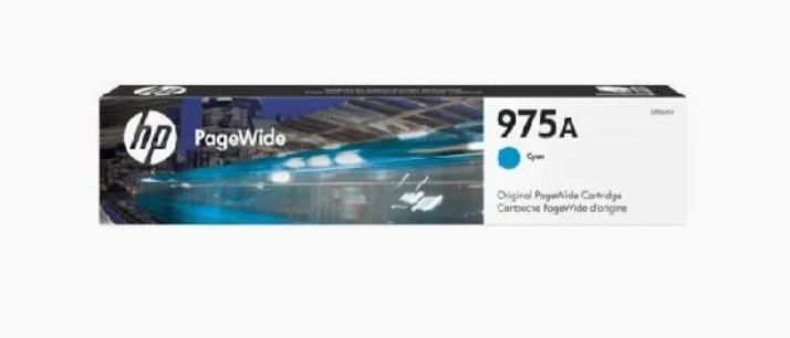 HP INK HP 975A CYAN ORIGINAL PAGEWIDE CARTRIDGE