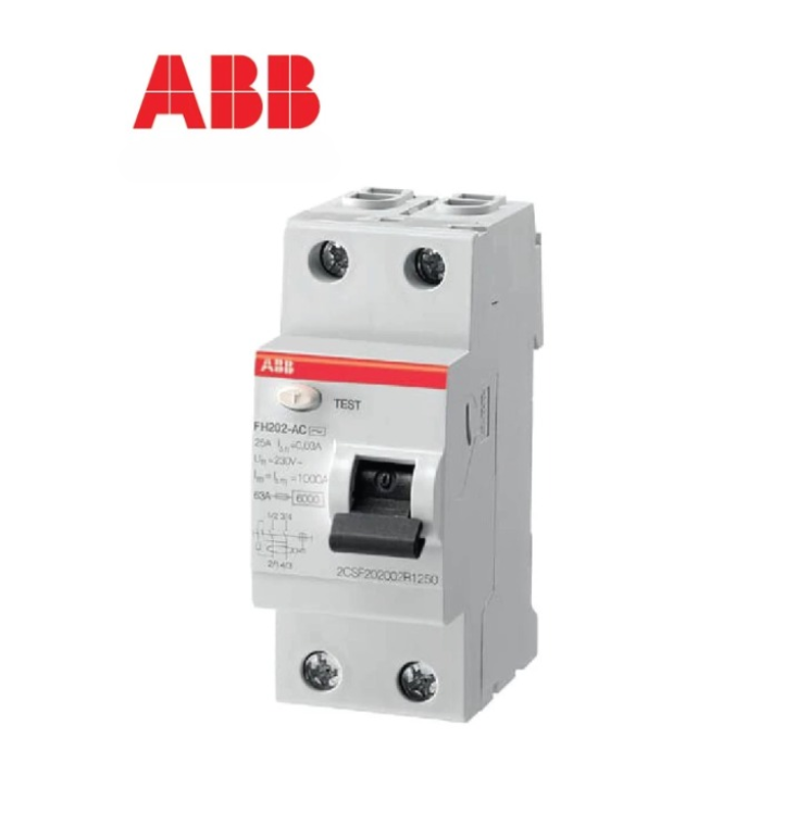 ABB RCCB/ELCB FH202 AC-40/0.03 (30MA) / 2 POLE (2P)