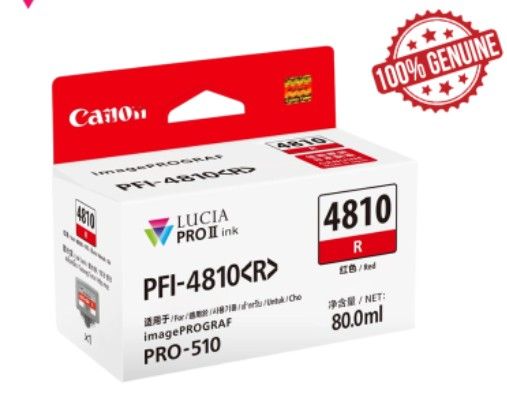 CANON Red ink tank (80 ml) PFI-4810 R