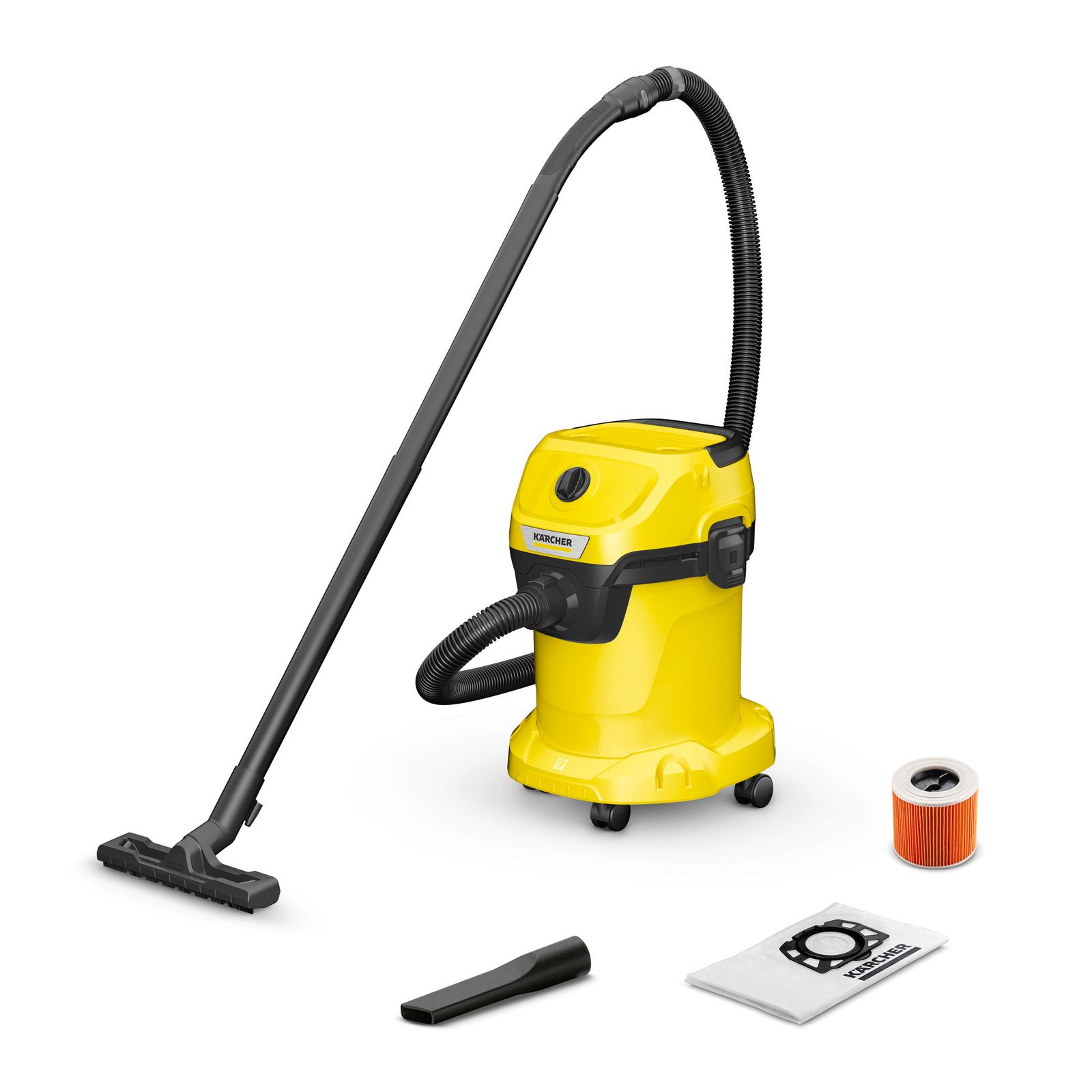 KARCHER WD 3 S V-17/4/20 WET AND DRY VACUUM CLEANER