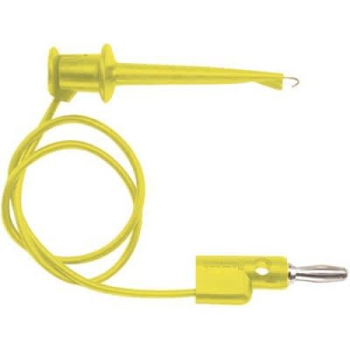 Fluke PATCH 3782-36-4 Minigrabber/banana Plug (yellow)