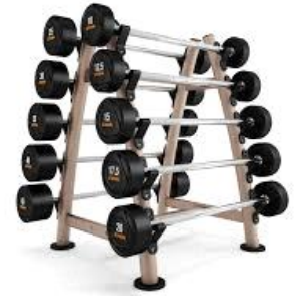 ZIVA SL RPU BARBELL SET (10 PIECES) 10-45 KG, 250 KG