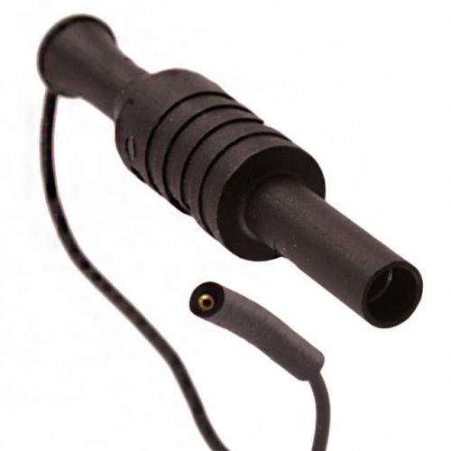 Fluke PATCH 72905-0 Clip Lead For Micro Smd Grabber - 0.8mm Female/4 Mm Female, (black)