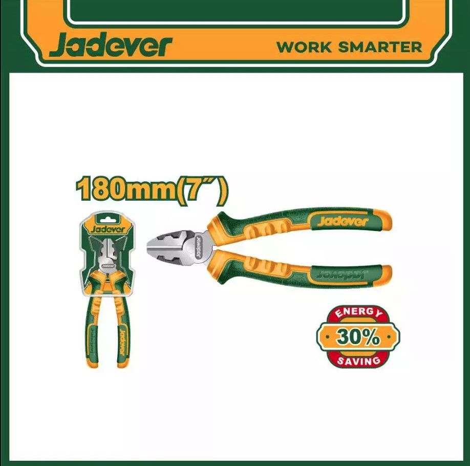 JADEVER HIGH LEVERAGE DIAGONAL CUTTING PLIERS JDPL3717