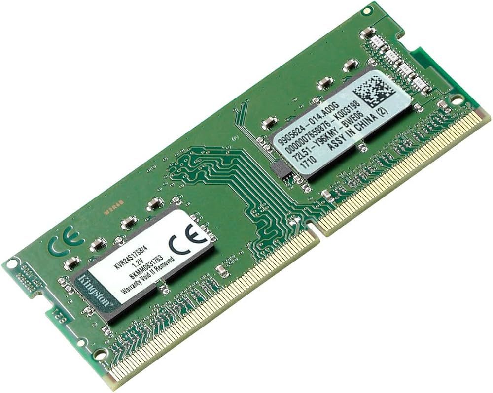 KINGSTON DDR4 RAM SODIMM 4GB 2400MHZ X 1 STICK