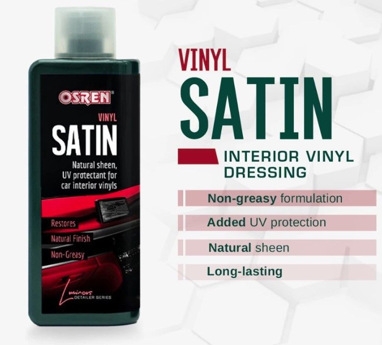 OSREN LUMINOUS VINYL SATIN - INTERIOR VINYL DRESSING (300ML)