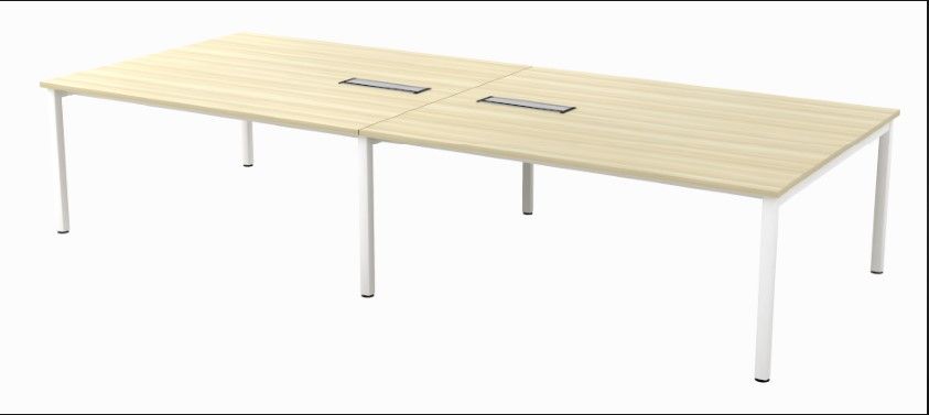 VS CUSTOMIZE MEETING TABLE / SIZE : D 900MM X W 4200MM X H 750MM / SL55 SERIES / CONFERENCE TABLE