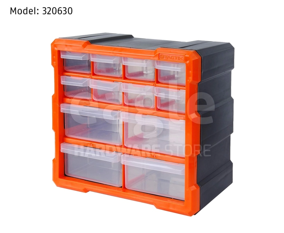 TACTIX 320630 - 12 DRAWER CABINET