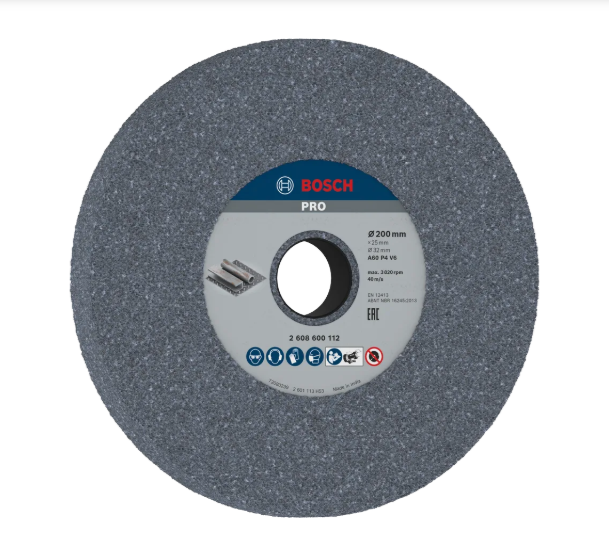 BOSCH PRO METAL GRINDING WHEEL (200 X 25 X 32 MM) G60 (2608600112)