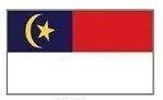 Flag Melaka Flag / Flag / Melaka State Flag / Woolen / Woollen / 3' x 6' / 900mm x 1800mm / F1501-ML / Bendera / Bendera Melaka / MLK