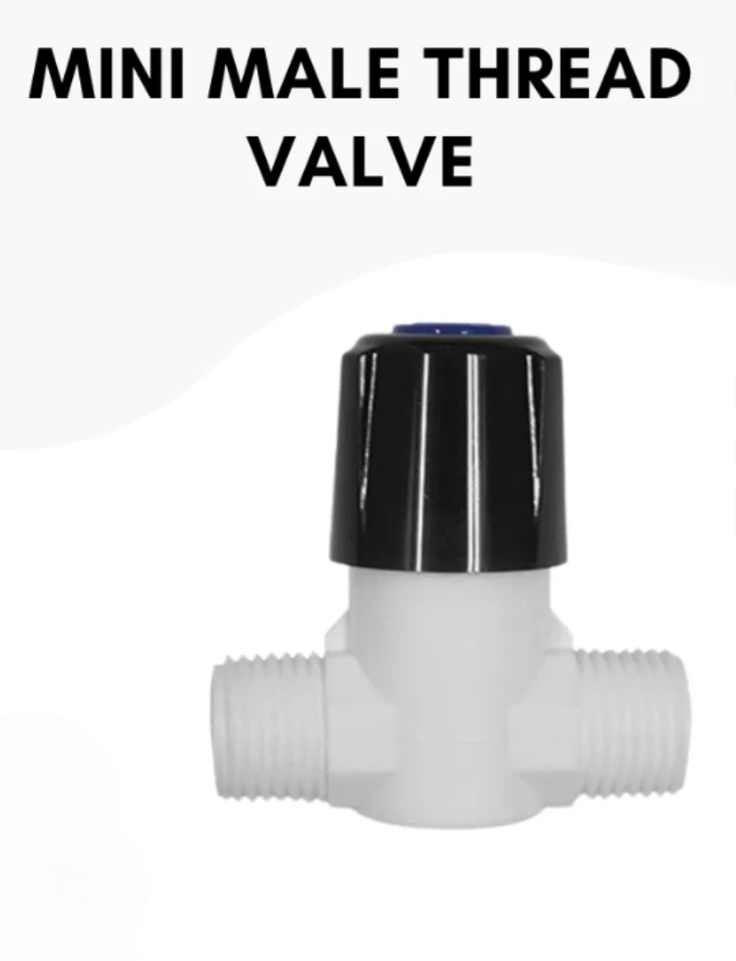 JOPEX MINI MALE THREAD VALVE - MMT01CW