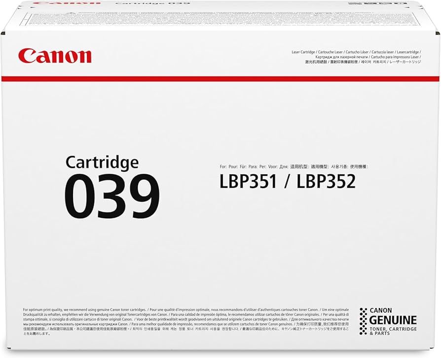 CANON Monochrome CART 039