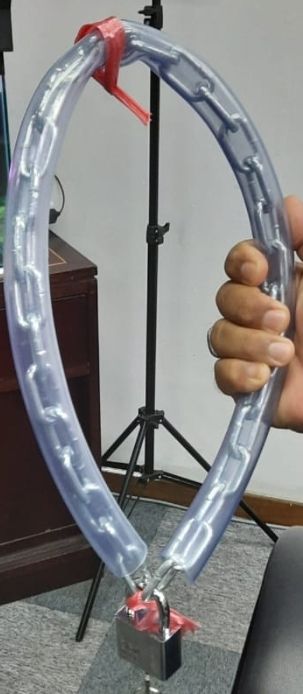 Rantai Besi Dengan Mangga