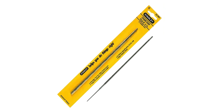 Stanley FILE-CHAIN SAW 7/32X8" BOX OF