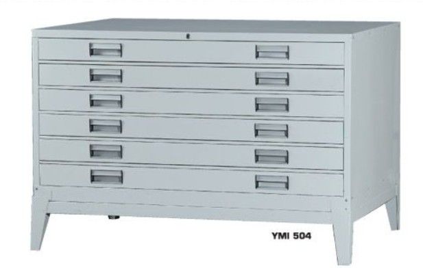 NA 6 Drawer Plan File Cabinet (Horizontal Antiquarian) – YMI 504