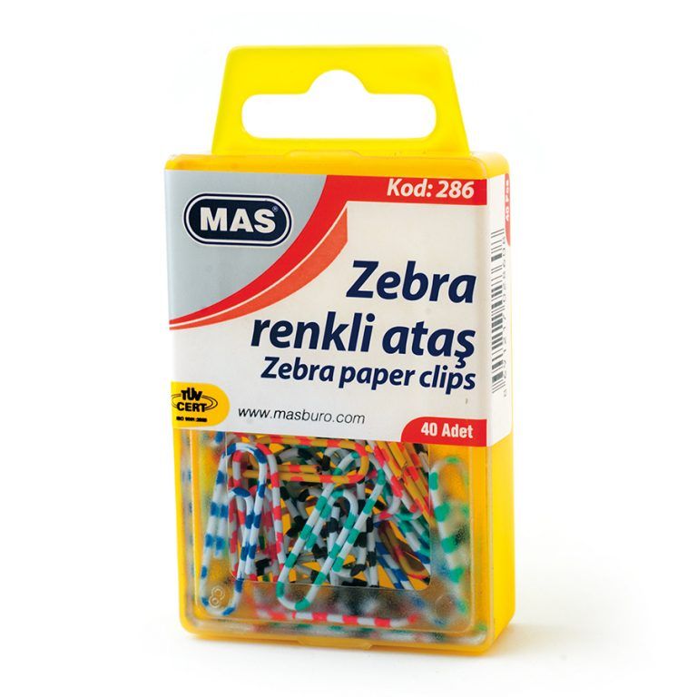 28MM ZEBRA PAPER CLIP