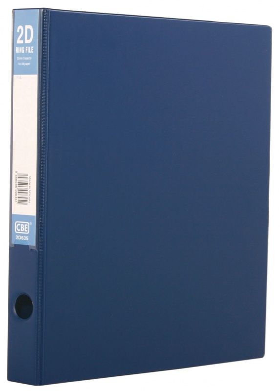 QP PVC 2D RING FILE A4 25MM