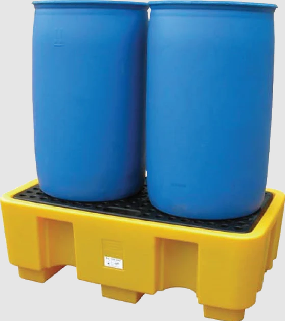 PROGUARD 2 DRUM SPILL PALLET & 4 DRUM SPILL PALLET