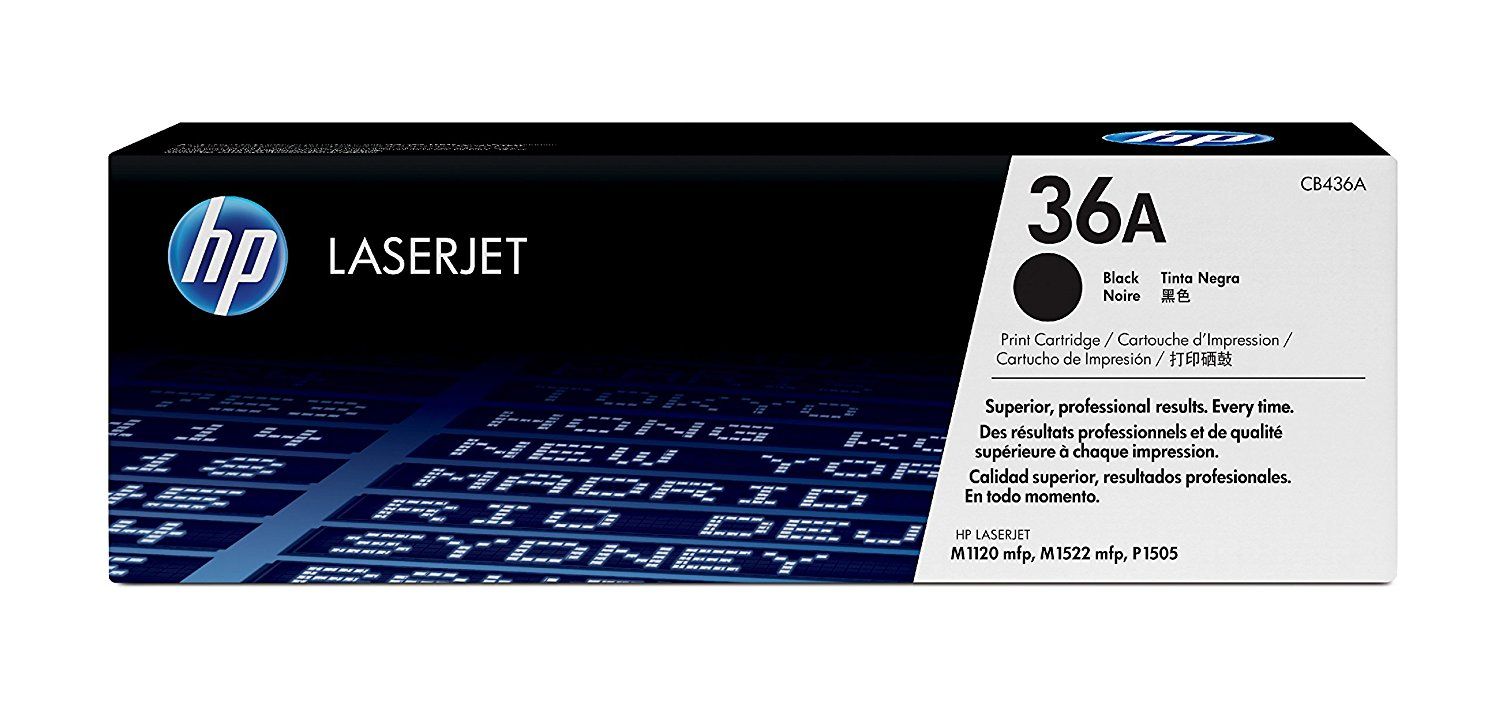 HP LaserJet Toner Cartridge 36A Black CB436A (ORIGINAL)