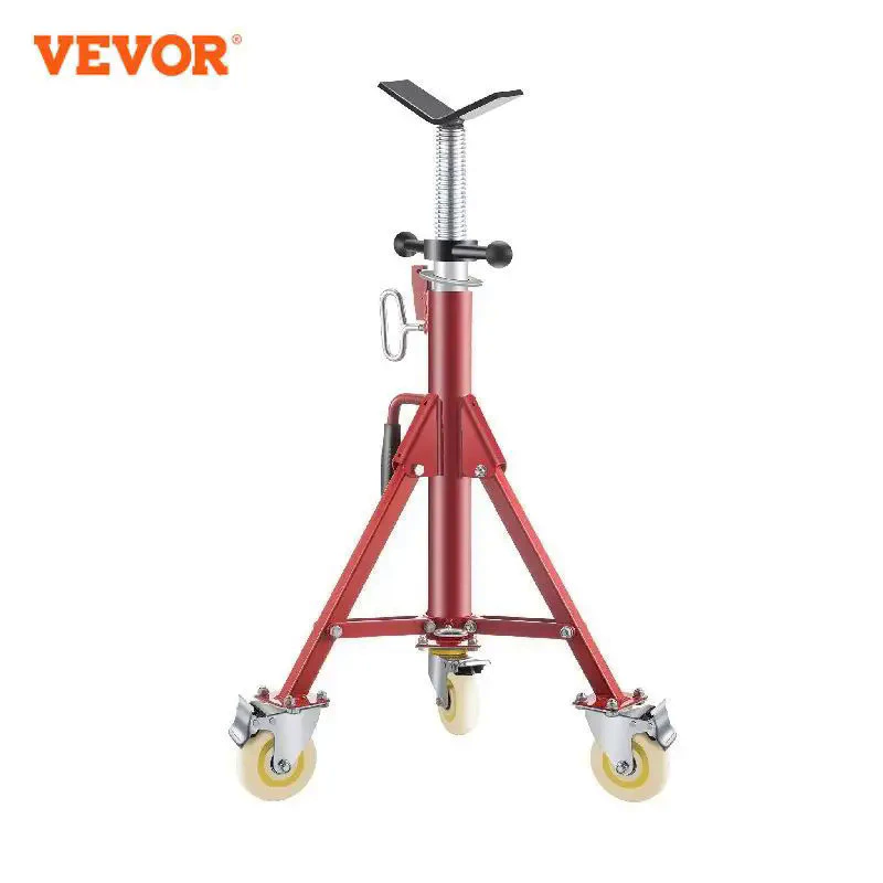 VEVOR Pipe Holding Stand Folding Tripod Jack 28"