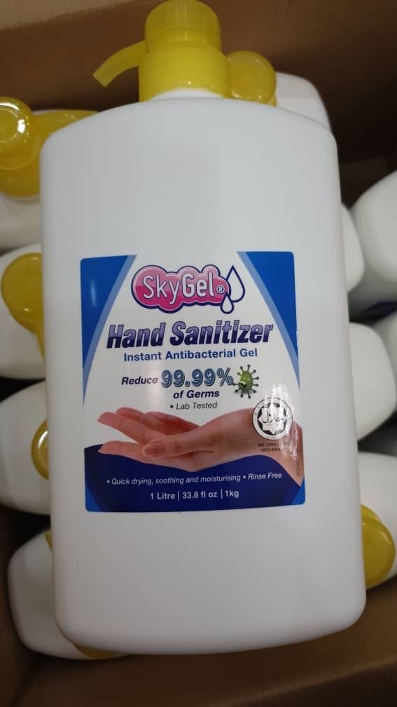 Skygel Sanitizer 1 Liter Liquid Type