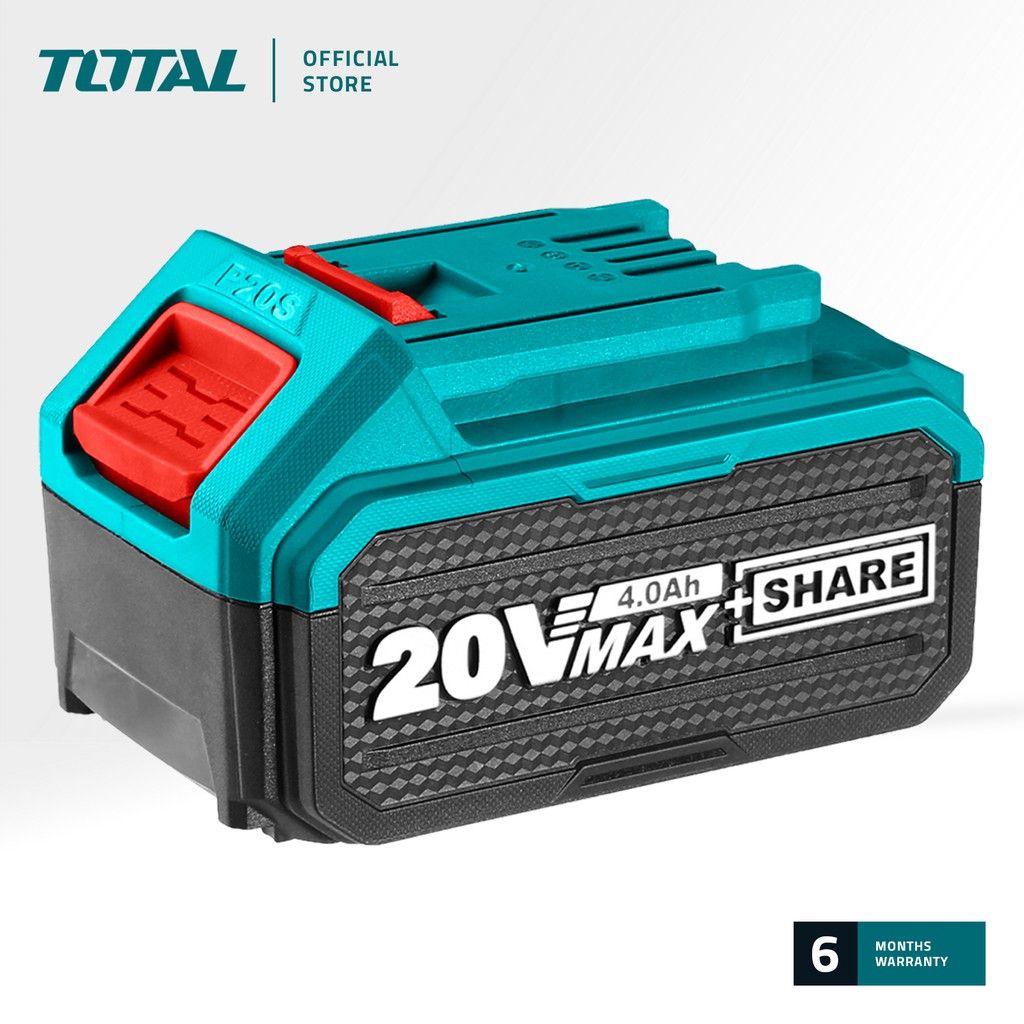 TOTAL TFBLI2002 LI-ION BATTERY PACK (FITS ALL TOTAL P20S 20V CORDLESS POWER TOOLS.)