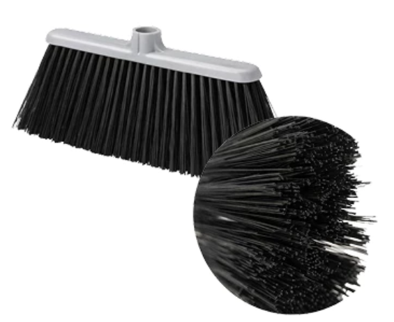 QP HARD BROOM WITH HANDLE