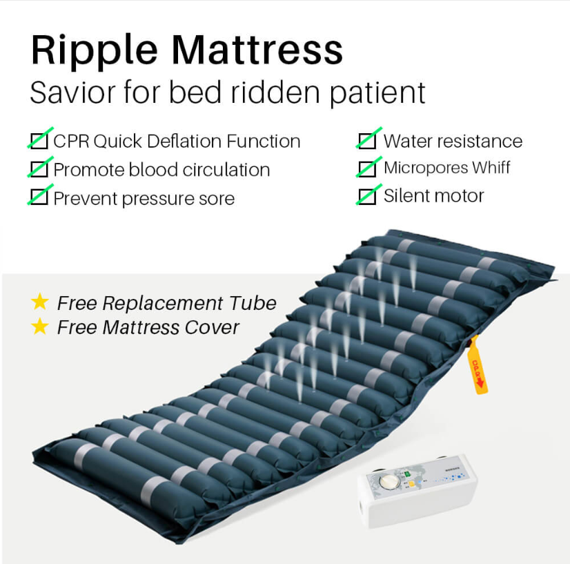 Ripple Mattress Bubble Mattress with Pump
