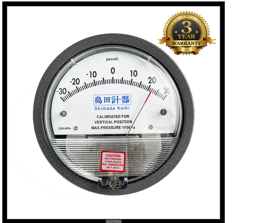SHIMADA KEIKI DIFFERENTIAL PRESSURE GAUGE