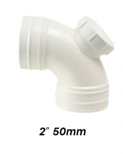 ATKC UPVC Fittings Sweep Bend I/O 2" (50MM)