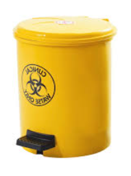 Clinical Waste Bin 18L Step On Bin