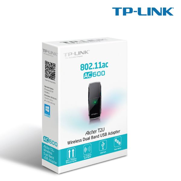 TP Link TP-Link Wireless Dual Band USB Adapter AC600 Archer T2U