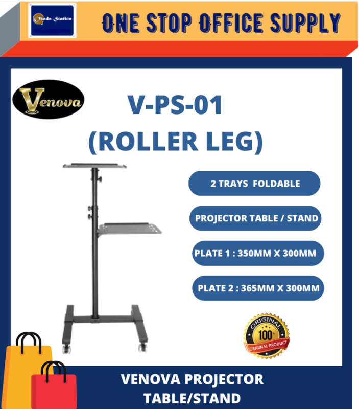 VENOVA UNIVERSAL FLEXIBLE PROJECTOR TABLE V-PS-01