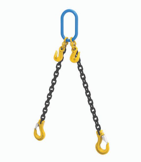 Masterlink Yoke 2 Legged Chain Sling Grade 80 [5m x 11.2 Tonne]