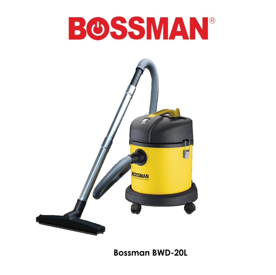 BOSSMAN WET AND DRY VACUUM CLEANER (BWD-20L)