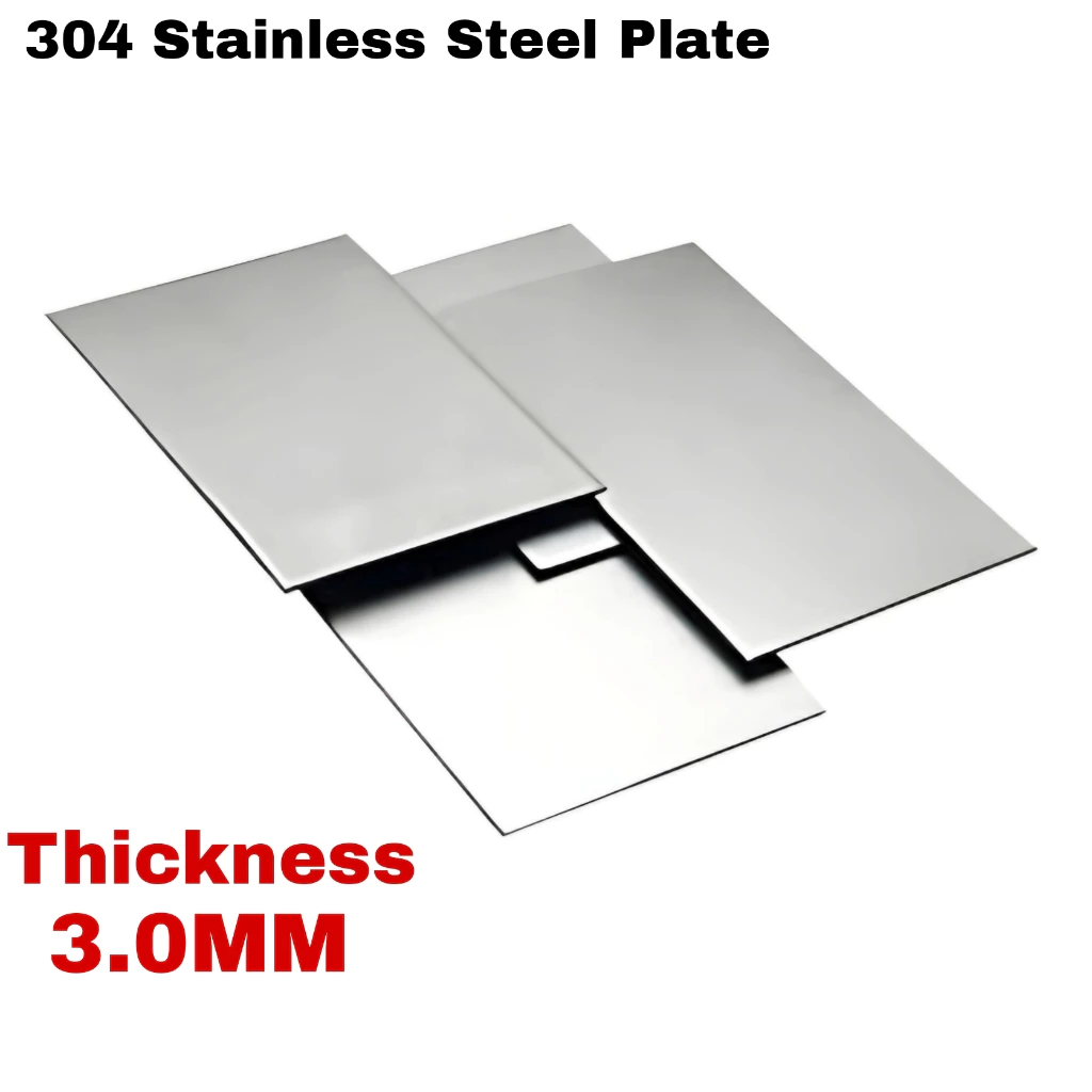 OEM Stainless Steel 304 Plate 3.0mm x 300mm x 500mm