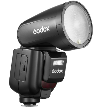 GODOX V1 PRO 2.4G Wireless Camera Flash 1/8000s HSS 1.3s Recycle Time with M/TTL Flash Mode 10 Levels Adjustable Bright