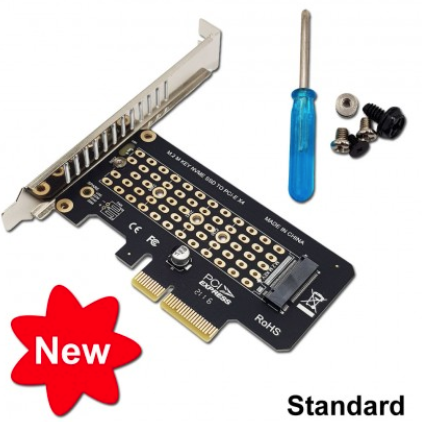 Kingshare NVMe M.2 NGFF SSD To PCI-E X4 Adapter Card (M.2-Pci-E)