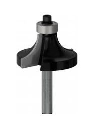 BOSCH PRO ROUTER BIT ROUNDING OVER, R 1/2?, SHANK 1/4? (2608628423)