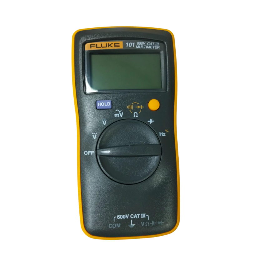 FLUKE 101 DIGITAL MULTIMETER CAT III 600V SAFETY RATED