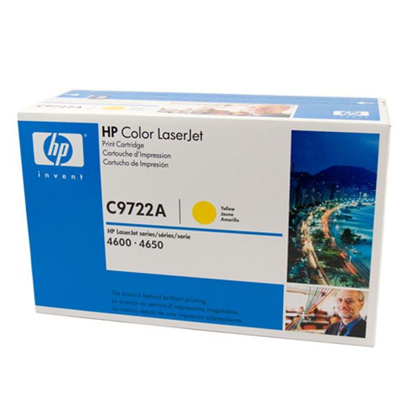 HP LaserJet Toner Cartridge 641A Yellow C9722A
