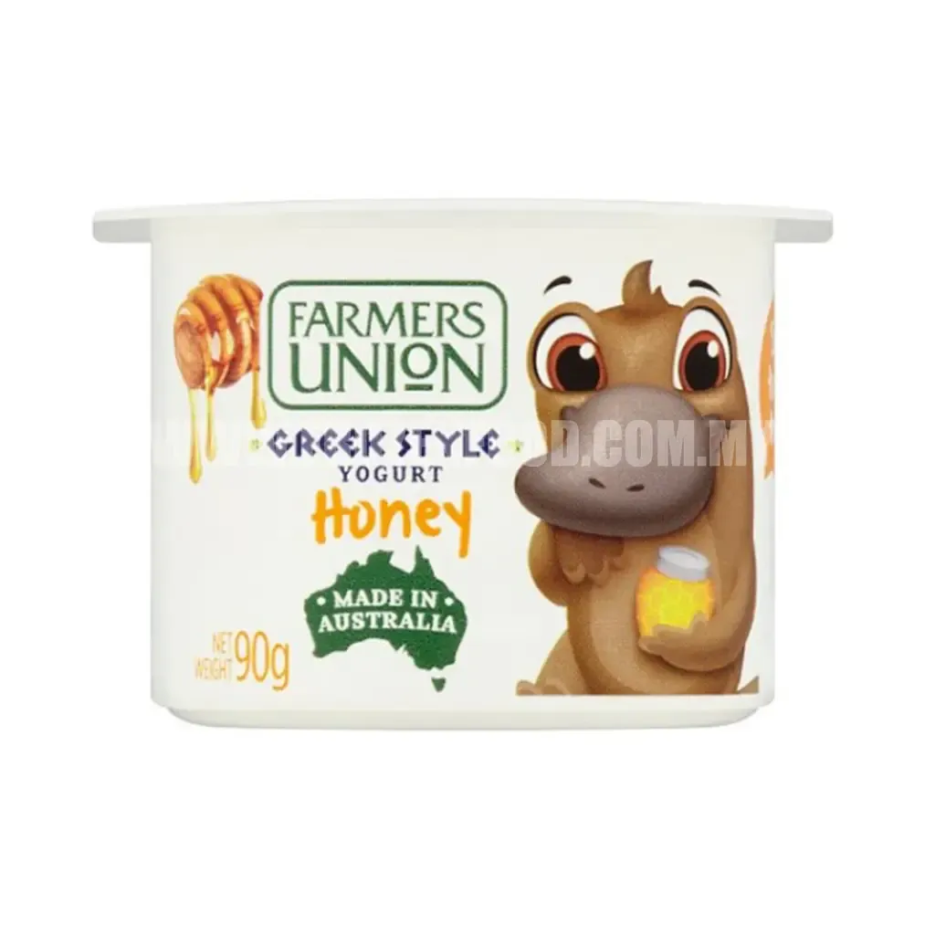 Farmers Union Greek Style Yogurt Honey 90g x 24 