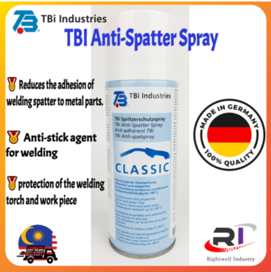 RIGHTWELL TBI ANTI SPATTER SPRAY 400ML (MADE IN GERMANY)